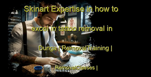 Skinart Expertise in how to excel in tattoo removal in Dunga | RemovalTraining | RemovalClasses | SkinartTraining-Pakistan